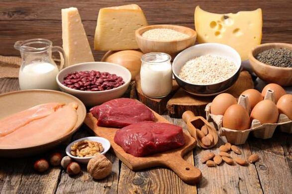 Ernährungsregeln für Proteine