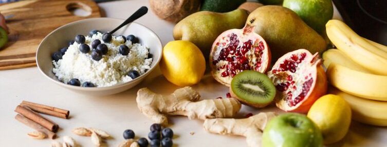 Produkte für die richtige Ernährung