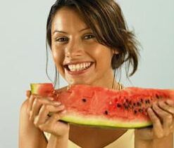 Wie man mit einer Diät für Wassermelone Gewicht verliert