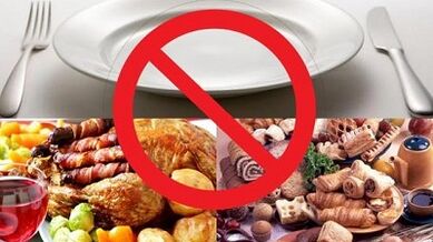 Lebensmittel, die bei Gastritis verboten sind